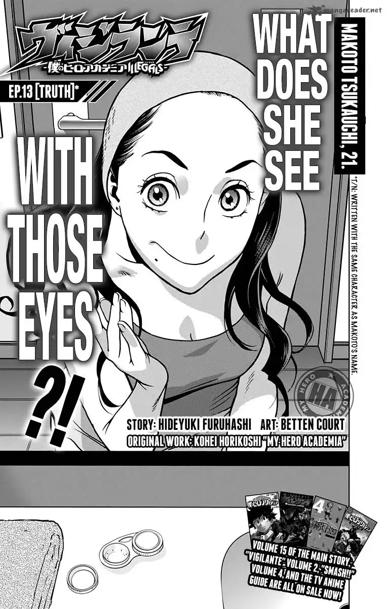 Vigilante: Boku no Hero Academia Illegals Chapter 13 1